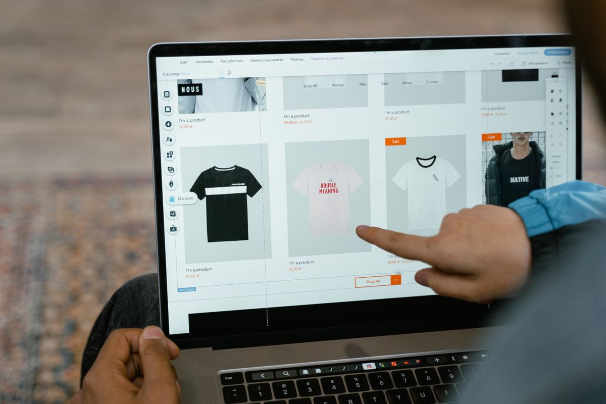 Loja virtual para personal shopper