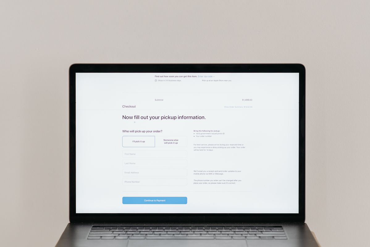 landing page de Black Friday